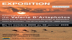 Exposition Entre Ciel et Terre, Harmonie Sauvage et Ephémère de Valérie d'Artsphotos